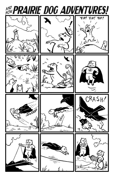 Nature Comics — Steve Lowtwait Art Artwork By Steve Lowtwait