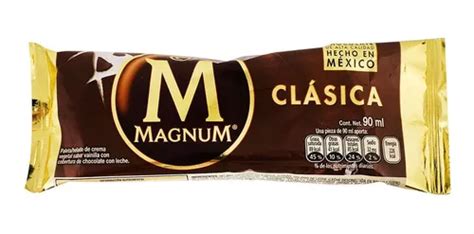 Magnum Paleta Cl Sica Sabor A Vainilla