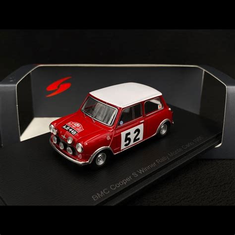 Mini Cooper S N52 Vainqueur Rallye Monte Carlo 1965 1 43 Spark S1193