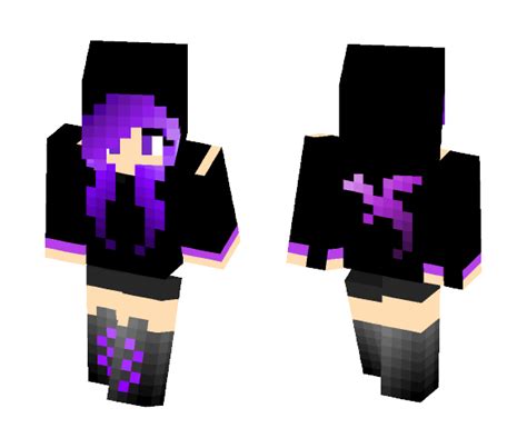 Download Ender Girl Minecraft Skin for Free. SuperMinecraftSkins