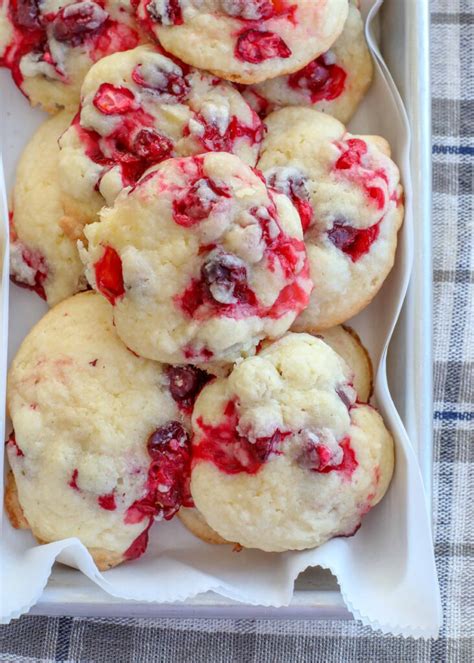 Cranberry Christmas Cookies Barefeet In The Kitchen