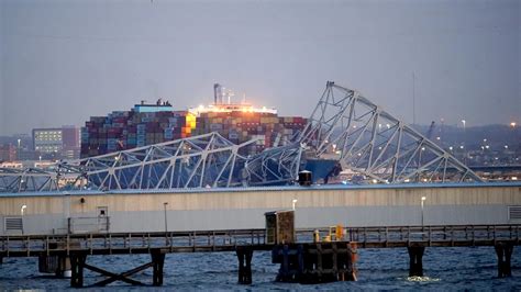 Buque Que Choc Contra Un Puente En Baltimore Tiene Contenedores Con