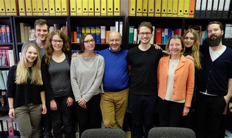 Gruppenfoto Prof Dr Christoph Paulus