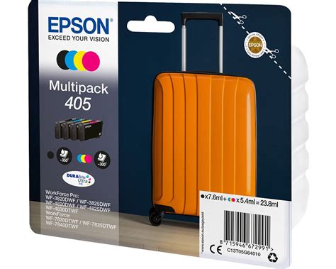 Epson 405 Original-Tinte 4er-Multipack