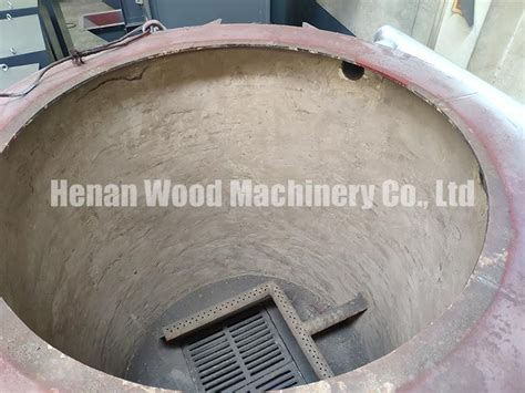 Hoist Carbonization Furnace Vertical Airflow Wood Charcoal Machine