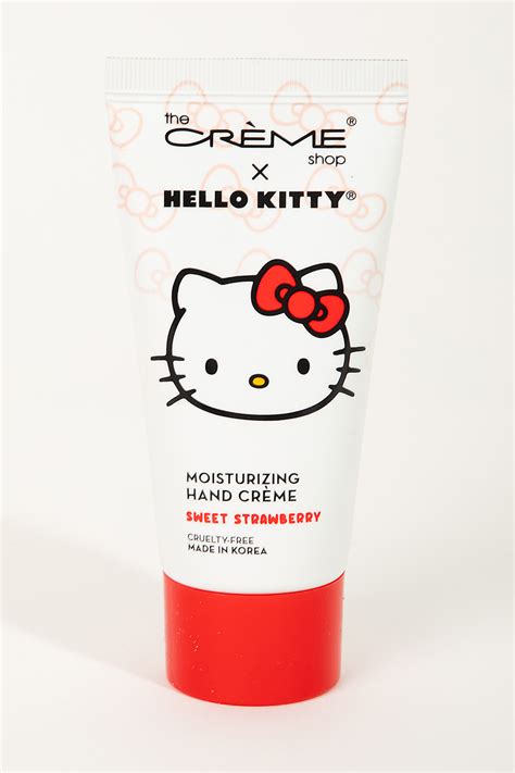 Sweet Strawberry Hello Kitty Moisturizing Hand Creme Hello Kitty Collection