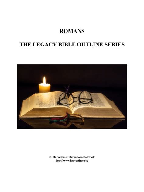 Romans Outline Pdf Epistle To The Romans Jesus