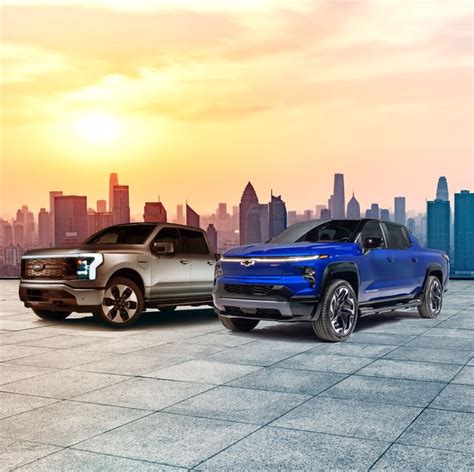 As Chevy Silverado Ev Charges After Ford F 150 Lightning How They Compare