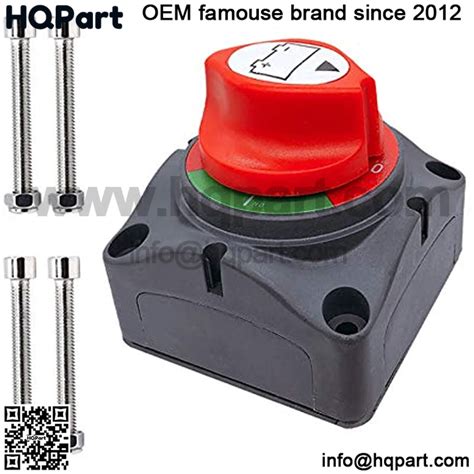 Ampper Battery Switch V Battery Power Cut Master Switch