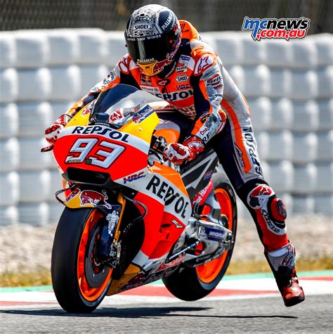 Marc Marquez Tops Catalunya MotoGP Test MCNews Au