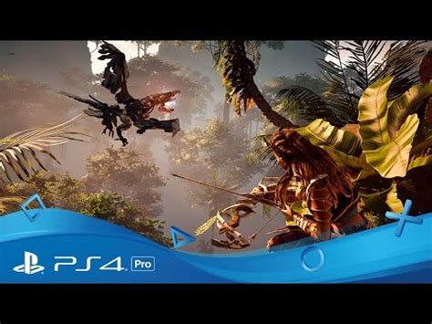 Playstation News: New Horizon Zero Dawn PS4 Pro 4K Gameplay Trailer ...