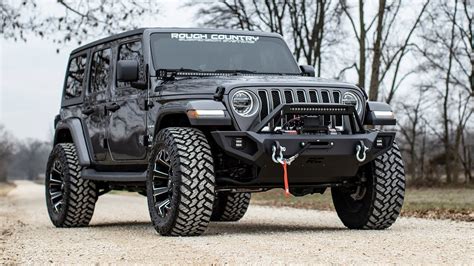 Grey Jeep Wrangler Lifted: Ready for Off-Road Adventure? Click Here to ...