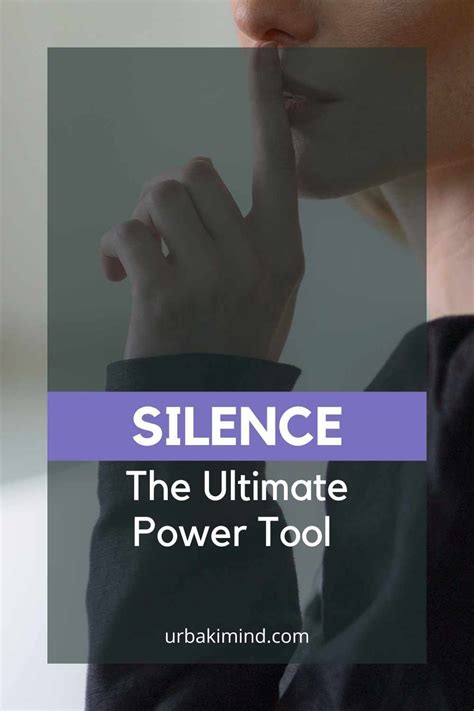 Silence The Ultimate Power Tool