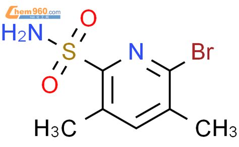 142274 46 2 2 Pyridinesulfonamide 6 bromo 3 5 dimethyl 化学式结构式分子式mol