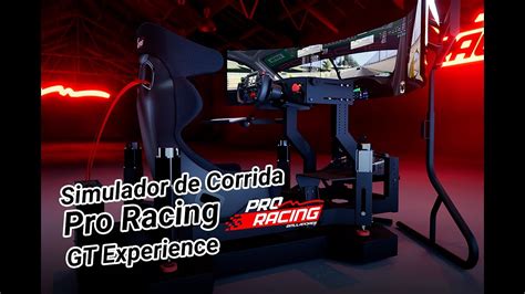 Simulador De Corrida Pro Racing GT Experience PRS YouTube