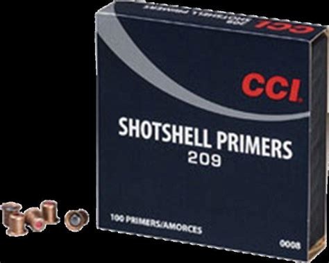 Cci Standard Primers 209 Shotshell 1000ct