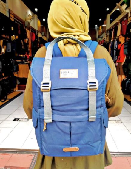 Ransel Eiger X Cruisage Canvas Nav L Laptop Backpack Lazada