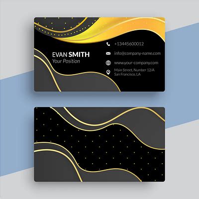 Color Business Card designs, themes, templates and downloadable graphic ...