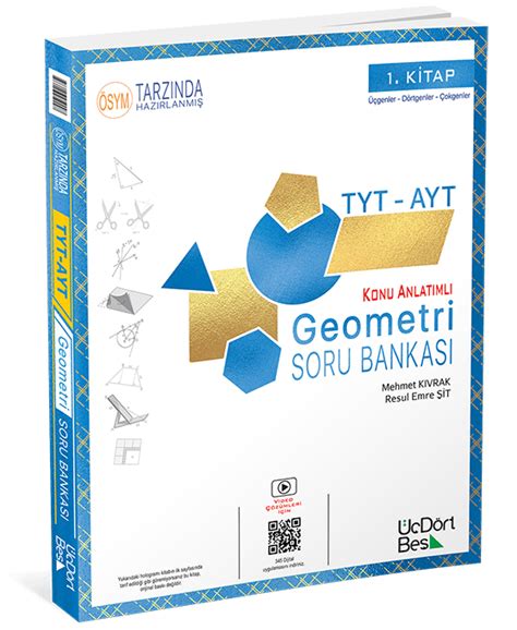 Tyt Ayt Geometri Soru Bankas Kitap D Rt Be Yay Nlar