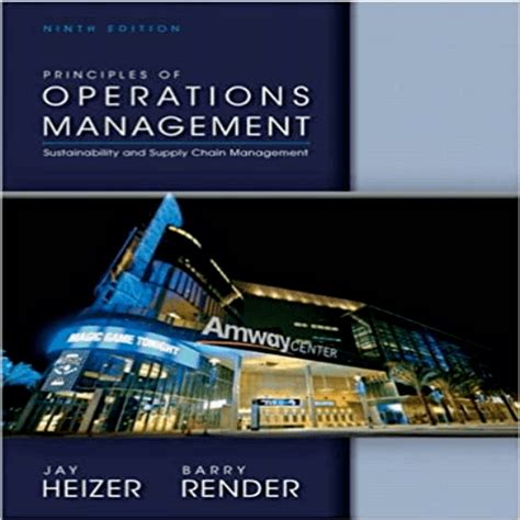 Test Bank For Principles Of Operations Management 9th Edition Heizer