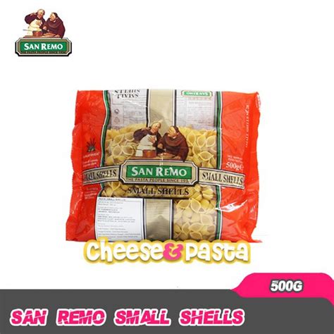 Jual San Remo Pasta Small Shells 500 Gr Shopee Indonesia