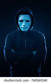 Hacker Mask On Dark Background Stock Photo 760369240 | Shutterstock