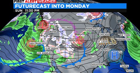 Colorado Weather: Another California low is bringing snow - CBS Colorado