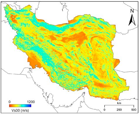 Figure 5 From Dem Based Vs30 Map And Terrain Surface Classification In