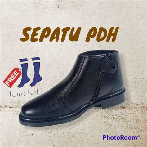 Jual PDH R Sepatu PDH Dinas Kerja Pria Sepatu Boot Dinas Shopee Indonesia