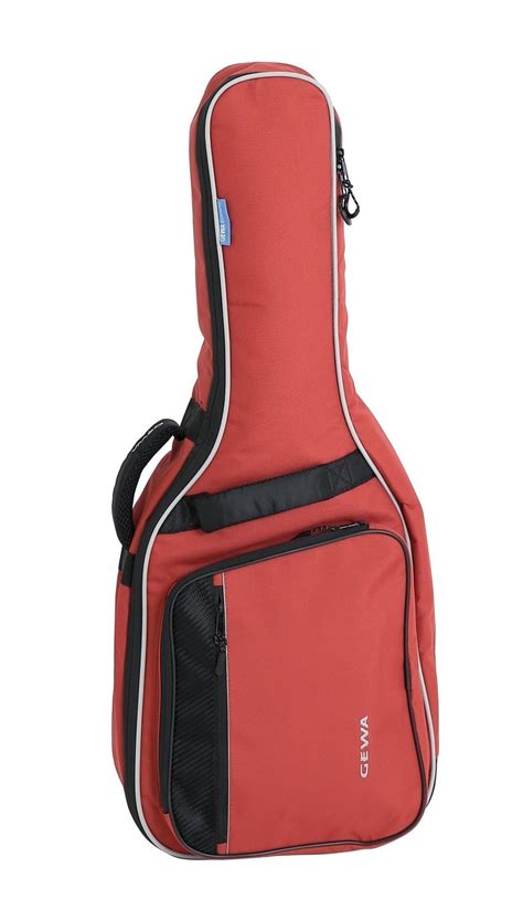 Gewa Gitarren Gig Bag Economy Konzert Rot Strings Guitars