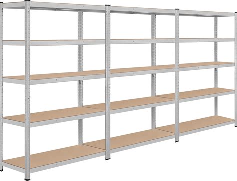 Autofu Tier Heavy Duty Garage Shed Racking Shelving Storage Units