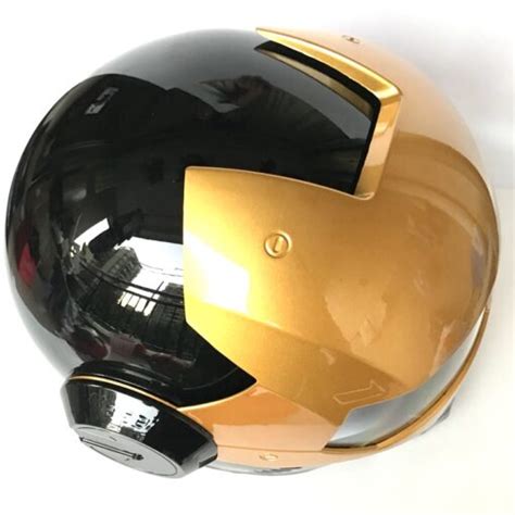 Bright Gold Black Masei IRONMAN Motorcycle Helmet JPmotorcyclehelmet