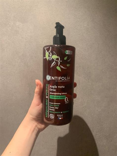 Centifolia Shampooing Crème Cheveux Gras rééquilibre et purifie Argile