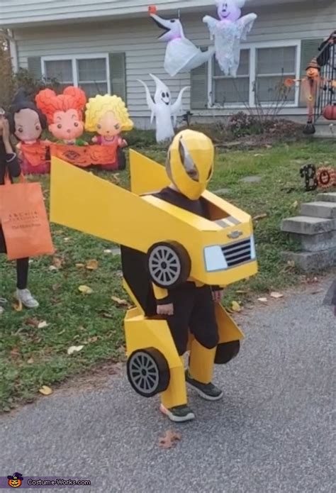 DIY Bumblebee Transformer Costume