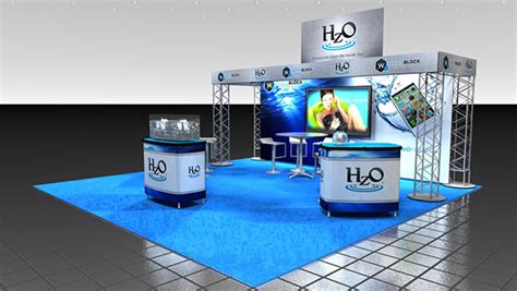 Hzo Trade Show Booth Ces 2013 On Behance