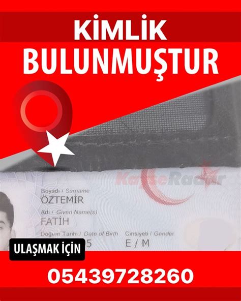 Kimlik bulunmuştur KayseRadar