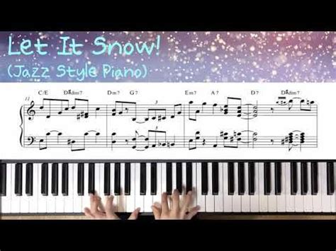 Let it snow Jazz Christmas Carol 재즈 크리스마스 캐롤 Piano Cover 피아노 커버