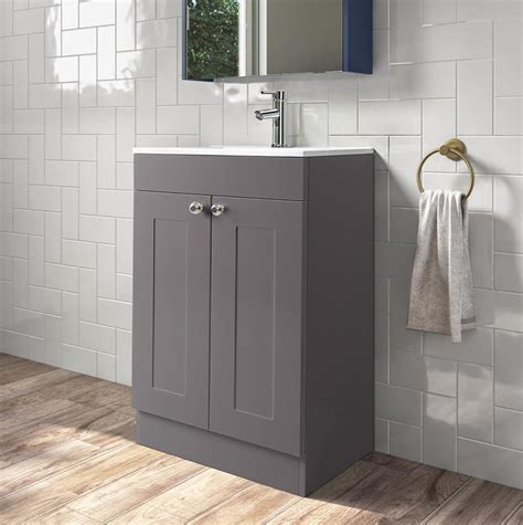 Belofay Mm Floor Standing Vanity Unit With Basin Cloakroom Vanity