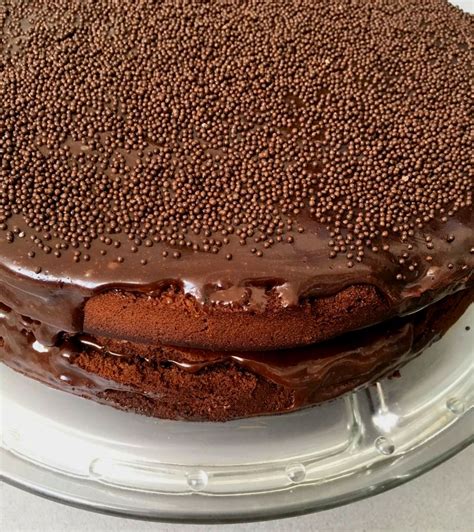 Naked Cake De Chocolate