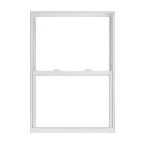 American Craftsman 32 In X 46 In 50 Series White Single Hung Low E Argon Glass Vinyl