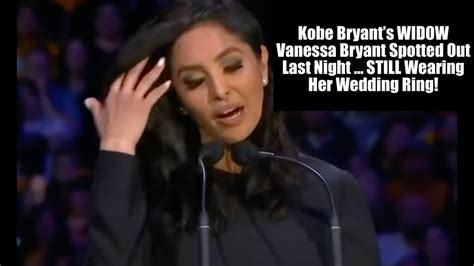 Kobe Bryants Widow Vanessa Bryant Spotted Out Last Night Still