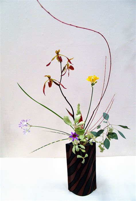 Ikebana Ikenobo Flower Arrangement 8 Masahiko Taniguchi Flickr