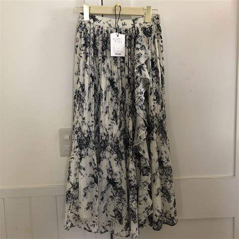 【herlipto】pleated Chiffon Long Skirt 新素材新作 4 800円引き Swim Main Jp