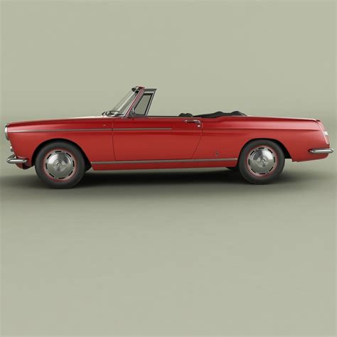 Peugeot 404 Cabriolet 3D model | CGTrader