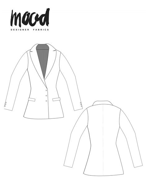 How To Add A Flared Sleeve Detail To Your Blazer Free Sewing Pattern Laptrinhx News