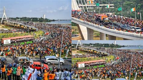 UNE FOULE IMMENSE ACCOMPAGNE LES ÉLÉPHANTS DE CI AU STADE FELICIA