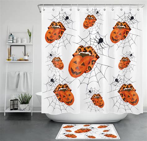 Spooktacular Halloween Shower Curtain Hauntingly Decorate Your