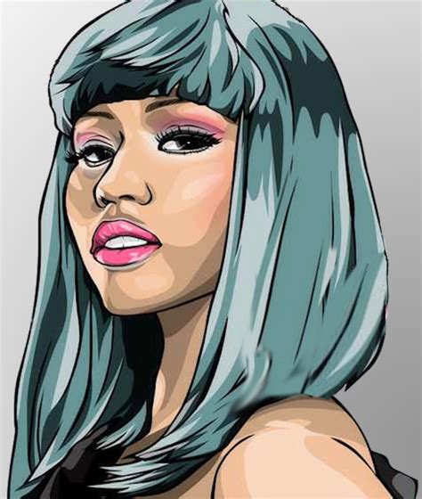 Nicki Minaj Vector By Damagecarnag3 On Deviantart