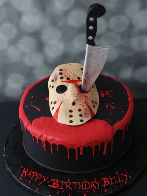 Friday the 13th Party: unlucky party ideas and a custom Jason cake