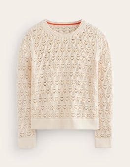 Geh Kelter Pullover Warmes Naturwei Boden De